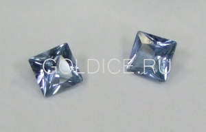 Квадрат 6*6 шпинель №106 фианит  