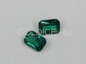 Октагон 9*11 (зеленый)terbium#23 фианит