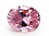 Овал 2,5*5 мм (розовый) фианит