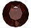 Круг 7 мм (гранат)terbium#16 фианит