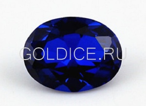 Овал 6*8 мм (шпинель #113) фианит