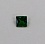 Квадрат 6*6 зеленый terbium#24 фианит