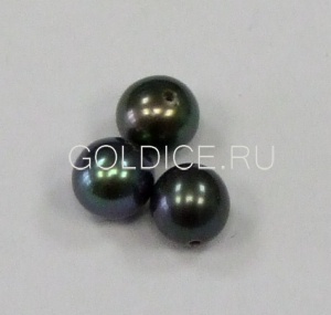 Жемчуг Люкс d 6-7 mm (чёрный)