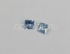 Квадрат 2,5*2,5 шпинель terbium#20 фианит