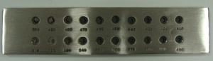 Фильеры №464 (полумесяц) от 3,1 до 5,0