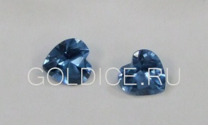 Сердце 5*5 (шпинель120) фианит